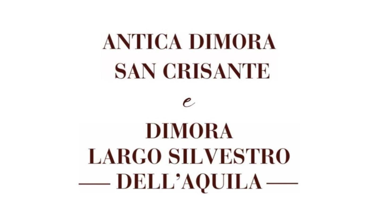 Apartamento Antica Dimora San Crisante - Centro Storico LʼAquila Exterior foto